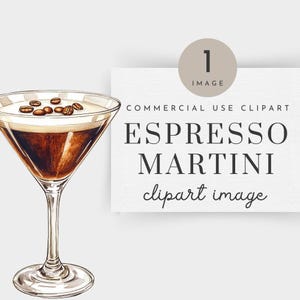 Espresso Martini Cocktail Clipart, Espresso Martini Clipart for Commercial Use, Espresso Martini PNG,Martini Glass Clipart,Martini Glass PNG