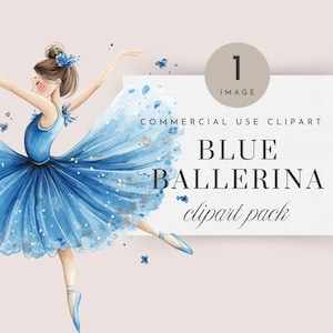 Clipart ballerina arcobaleno, Clipart scarpe ballerina, Clipart ballerine acquerello per uso commerciale, PNG ballerina, arte murale ballerina blu PNG