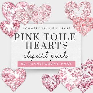 Imágenes prediseñadas de San Valentín chinoiserie, imágenes prediseñadas de San Valentín grandmillennial, imágenes prediseñadas de fiesta de té de San Valentín rosa, imágenes prediseñadas de Toile rosa