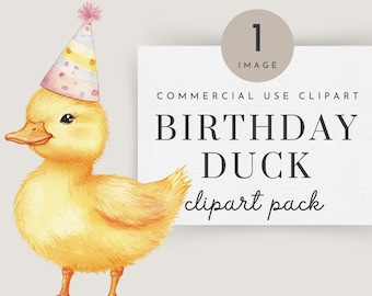 Lucky Duck Clipart, Yellow Duck Clipart, One Lucky Duck Invite, Baby Boy Party Theme, Yellow Duck Shirt PNG, Whimsical Duck Clipart