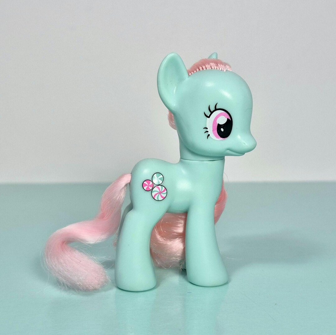 Mi Pequeño Pony Fim G4 Menta MLP Raro Htf - Etsy
