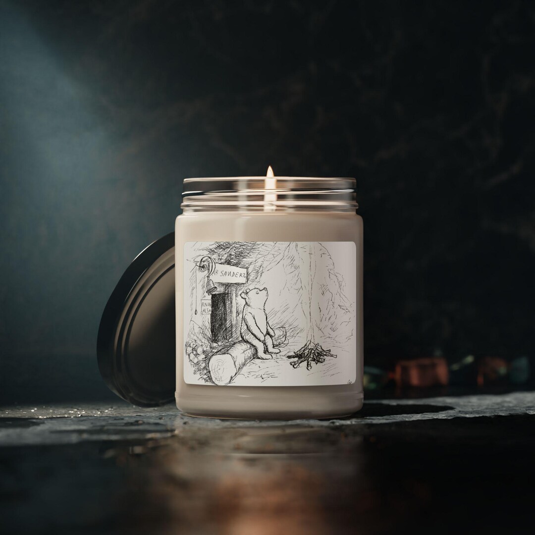 ♡プーさん キャンドル　ヴィンテージ♡ くまのプーさん、ギフト、楽しい、ヴィンテージ、香り付きソイ