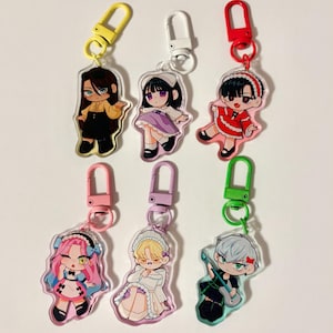 Alien Stage Keychain Full Set