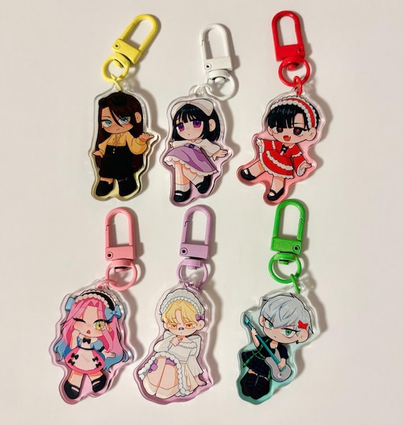 Alien Stage Keychain Full Set