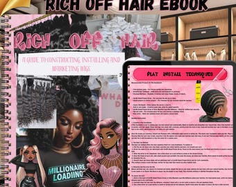 Guida definitiva su come avviare un'attività di parrucche Costruzione, styling, marketing per imprenditori e stilisti eBook