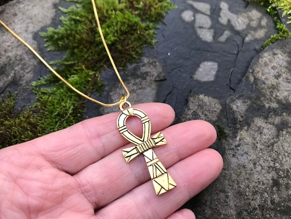 Collier Ankh en or