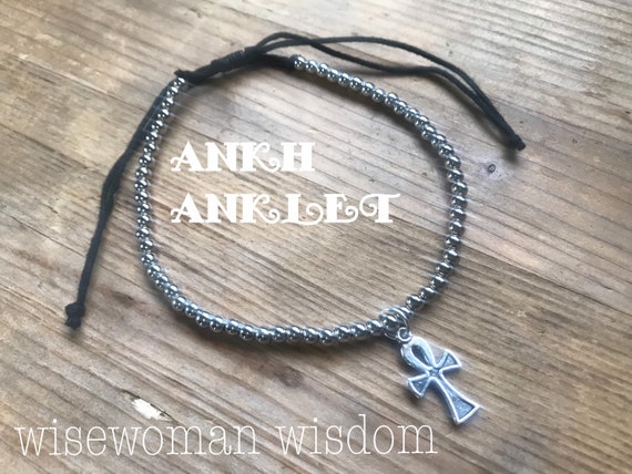 Ankh ankle deals bracelet