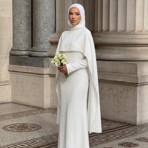 beautiful long sleeve lace wedding dresses Elegant Long Sleeve Lace Wedding Dress Princess Bridal Wear Zipper Back