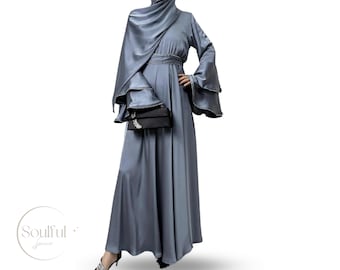 Luxury Abaya Eid, Pearl, Long Dress, Diamanté Abaya, Everyday Abaya, Eid, Ramadan, Occasion Wear, Modest Fashion, Muslim Wear, Gift, Nikkah