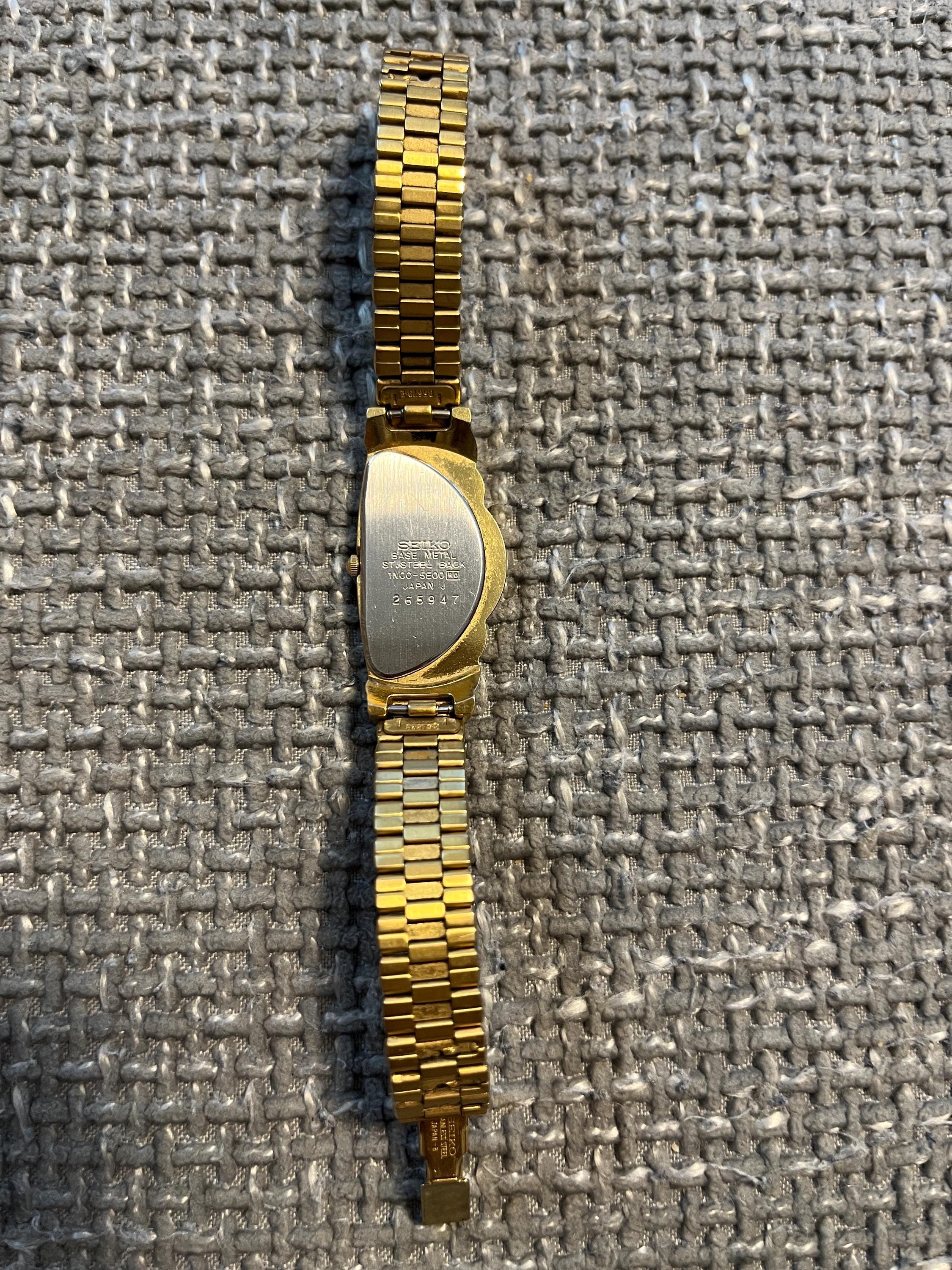 Vintage Seiko Rivoli Wristwatch - Etsy