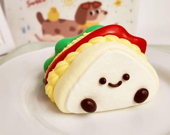 Sandwich Squishy: Handmade Silicone Stress Relief Toy