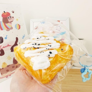 Toast Squishy Toy, Taba Squishy toy, hand made, Stress reliever, super soft, Slime toy, Taba