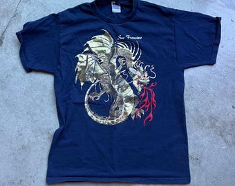 Vintage San Francisco dragon tee