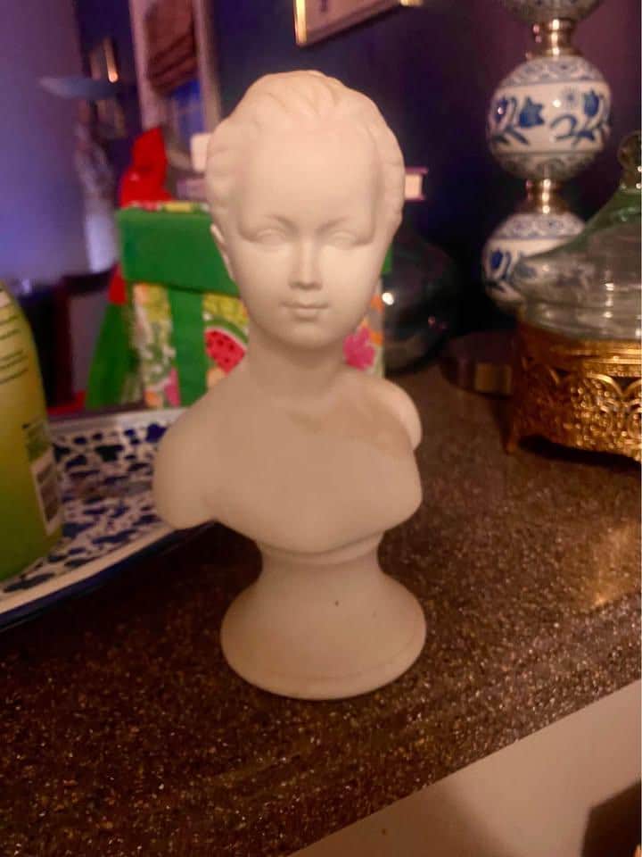 アレクサンドル・ブロンニャール ルイーズ像 胸像 アンティーク