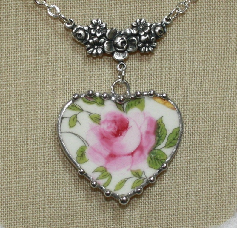 Broken China Jewelry Cotswold royal Crown Derby Etsy