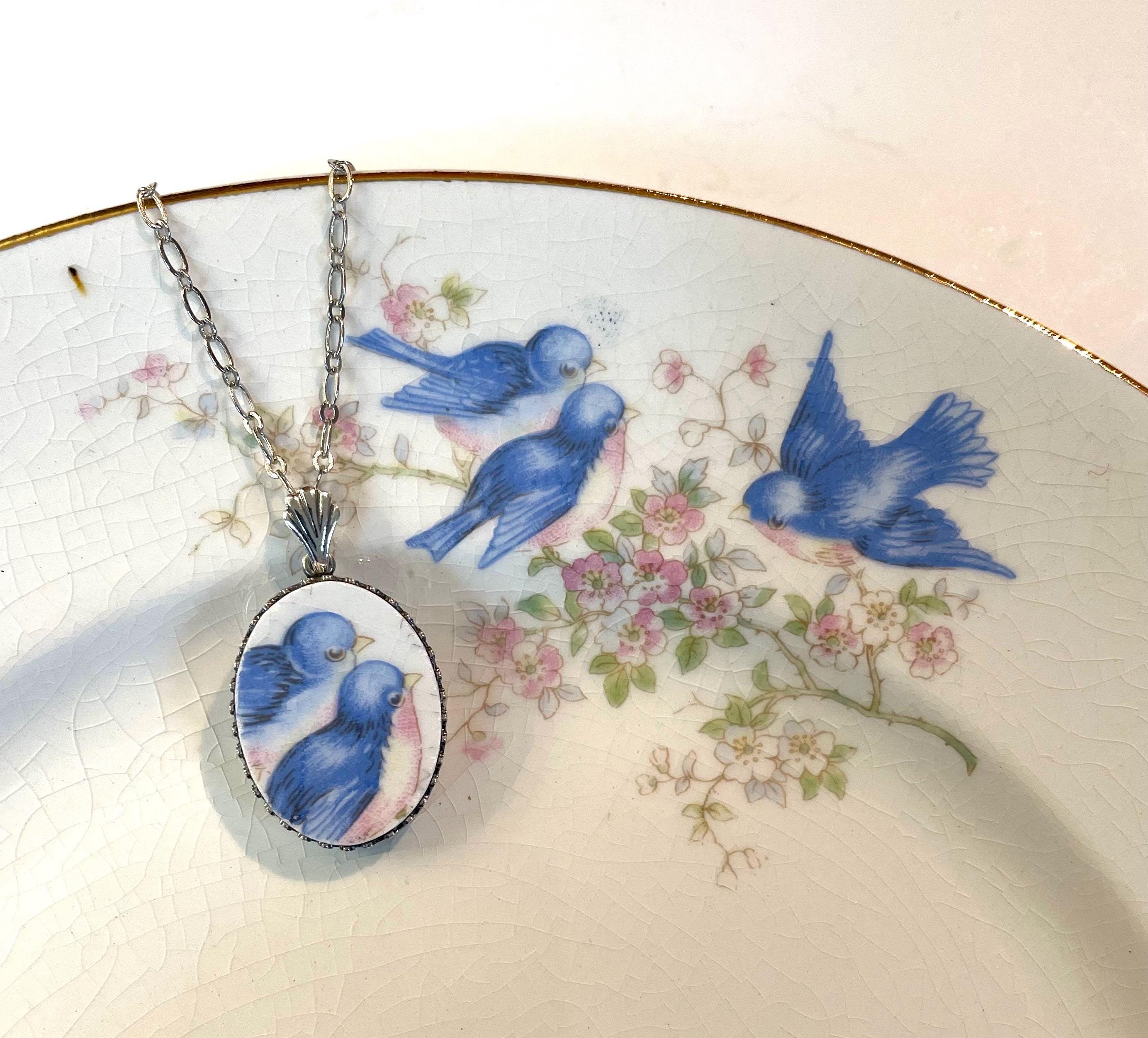 Bluebird of Happiness Necklaces - Etsy