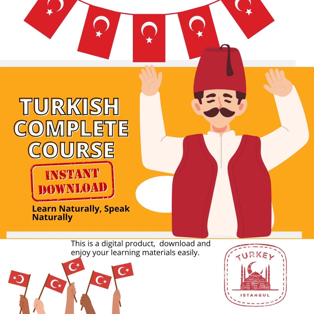 トルコ語学習完全パッケージ | 初心者から上級者までトルコ語を