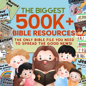 Plus de 500 000 ressources bibliques | Leçons d'école du dimanche, activités chrétiennes, feuilles d'exercices bibliques, étude biblique pour enfants, ministère auprès des jeunes, adolescent