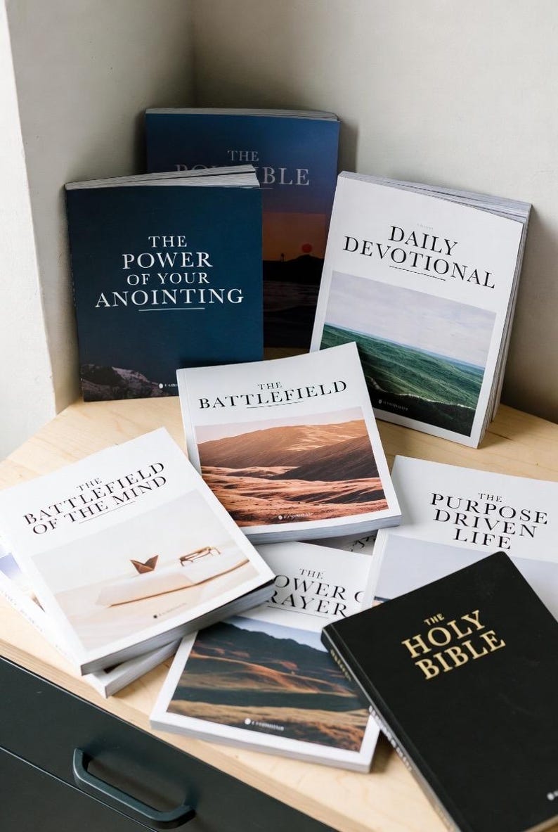 Christian eBooks Collection: Bible Studies, Devotionals, Prayer Guides Inspirational Books for Spiritual Growth and Faith Building Jesu