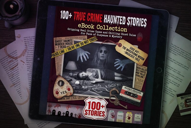 True Crime Haunted Stories  eBook Collection: Gripping Real Crime Cases and Chilling Ghost Tales for Fans of Suspense Mystery haunted stories