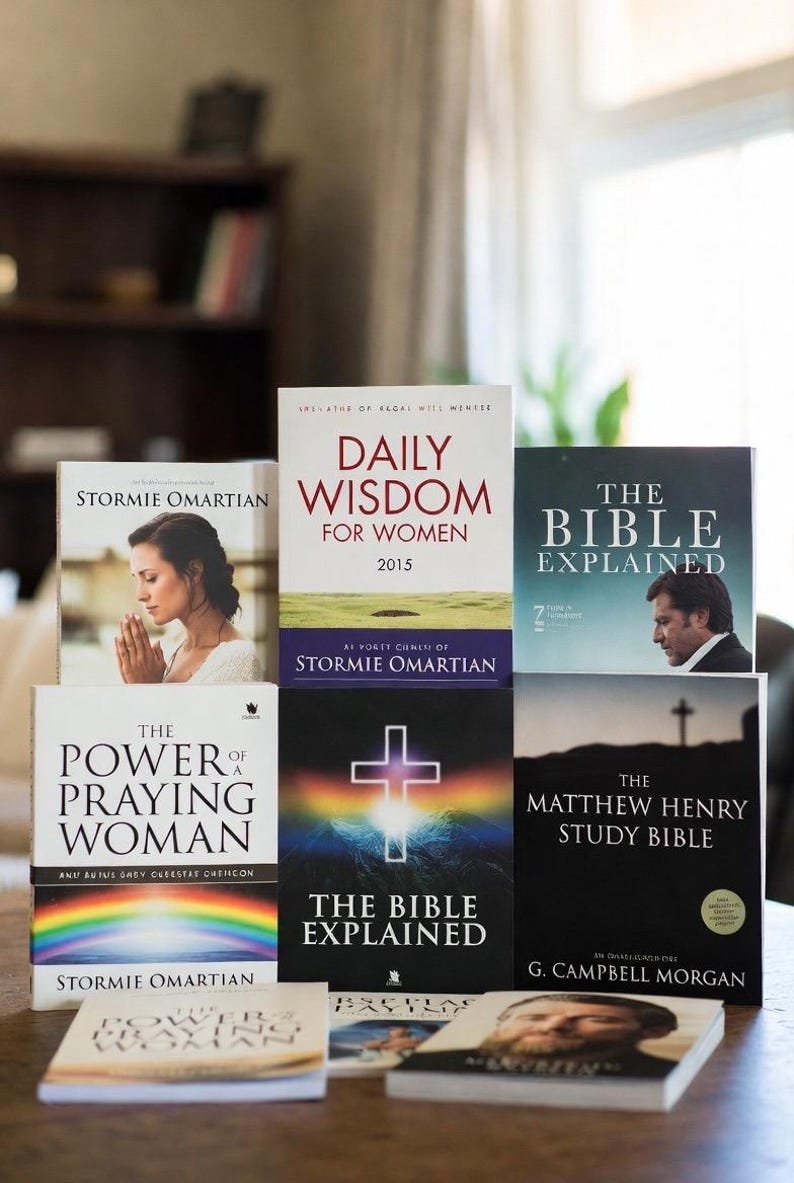 Christian eBooks Collection: Bible Studies, Devotionals, Prayer Guides Inspirational Books for Spiritual Growth and Faith Building Jesu