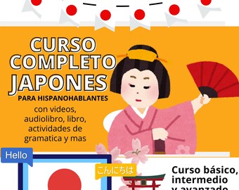 Curso Completo de Japones  | Aprende desde cero hasta avanzado | Video de Gramática, vocabulario y ejercicios prácticos Hispanohablante