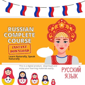 Learn RUSSIAN Language Complete Package | Master RUSSIAN for Beginners to Advanced PDF, Audio, Video, Hacks and Printable exam preparation