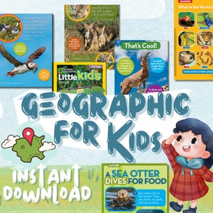 25+ op kinderen geïnspireerde afdrukbare boeken op National Geographic | Leuke informatiebladen over dieren en natuur | Geografie voor kinderen national geographic kids pdf