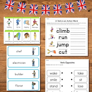 Complete English ESL learning material bundle for children with worksheets, audiobooks, and grammar activities for teaching kids English