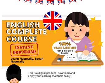 Learn English Complete Package for TOEFL | Master English with PDF Lessons, Audio Files, Video Tutorials |  Beginners to Advanced