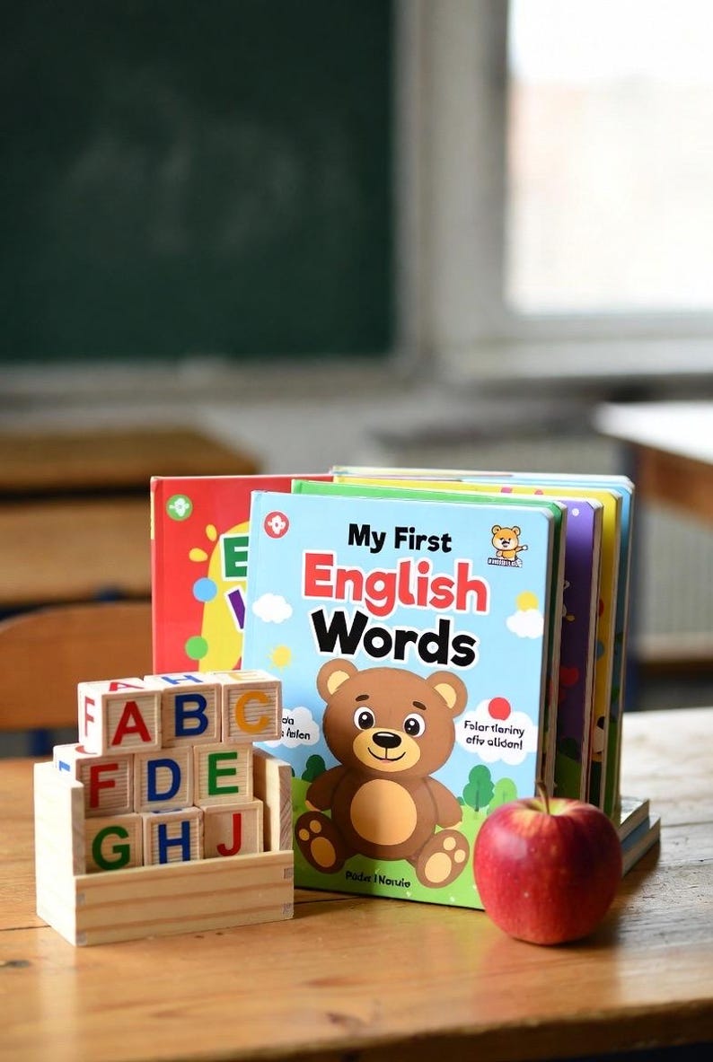 Complete English ESL learning material bundle for children with worksheets, audiobooks, and grammar activities for teaching kids English