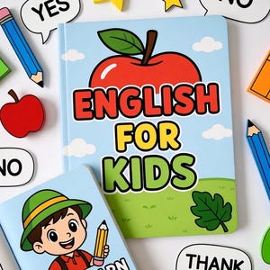 Complete English ESL learning material bundle for children with worksheets, audiobooks, and grammar activities for teaching kids English