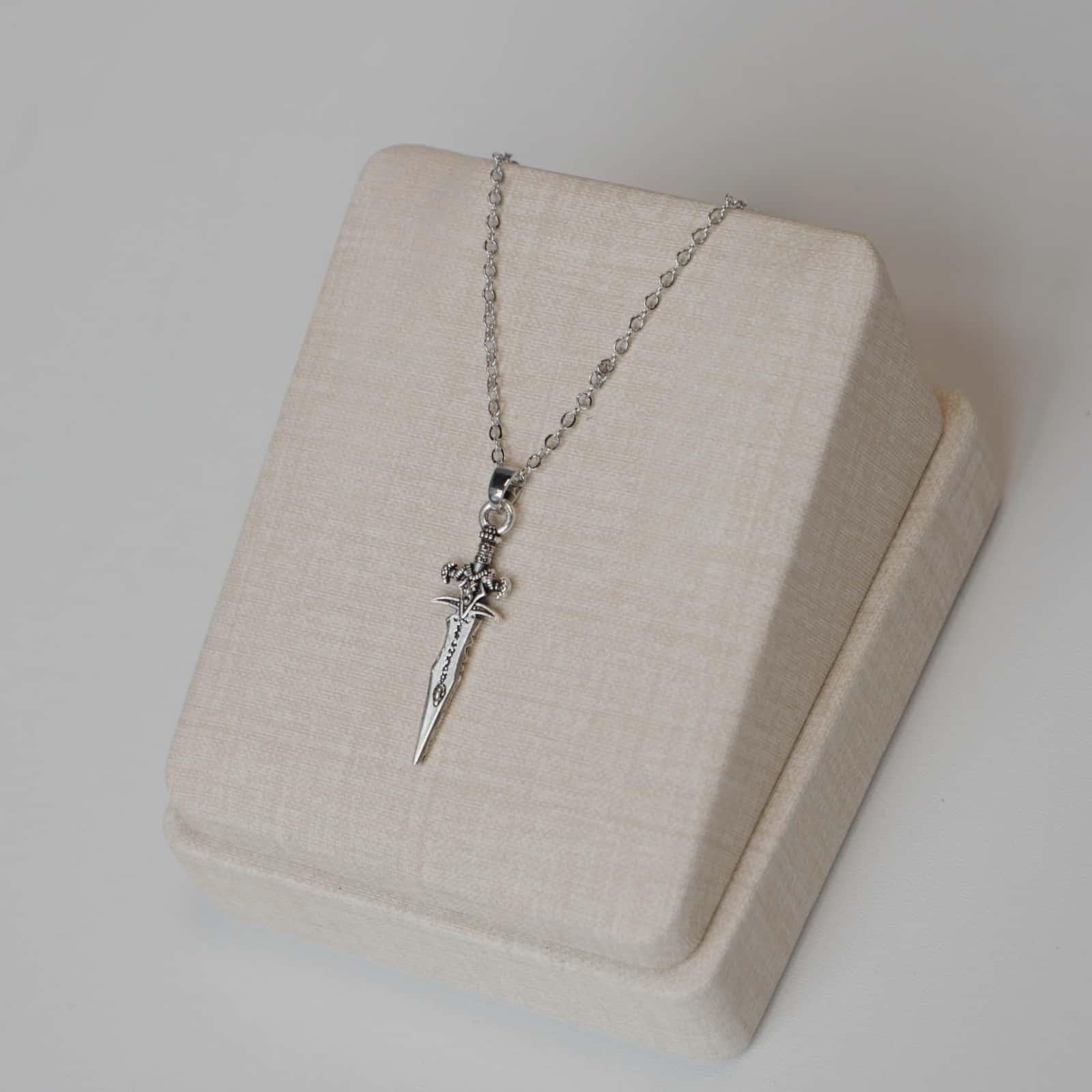 Sword Earrings Sword Necklace Gold/silver Sword Hoop
