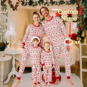 Personalised family pyjama set hotsell