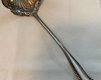 Antique Roger’s Silverplate Cream Ladle in Mayflower Pattern