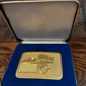 1984 John Deere Max-Emerge Belt Buckle