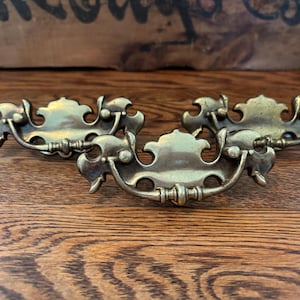 Three Metal Draw Pulls - Antique Look - Bail Drop