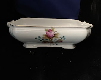 Beautiful Alfred Meakin Ironstone Moss Rose Tureen