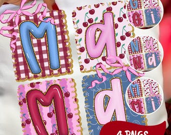 Mama PNG Bundle: Mama, Nana, Mimi, Gigi - Valentine Designs (Digital Download)
