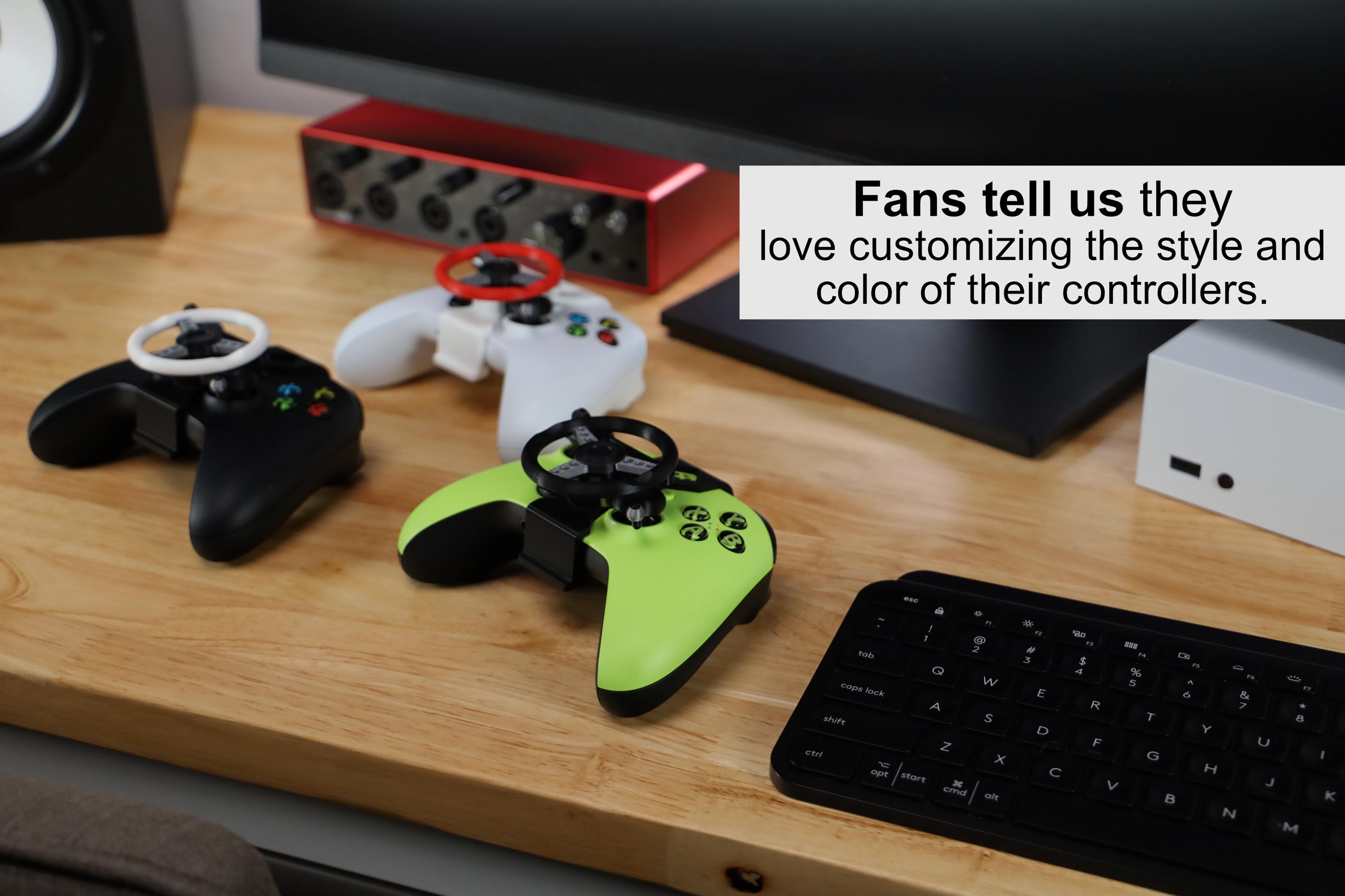 3D Printed Steering Wheel for XBOX X/S Controller - Racing Game ...