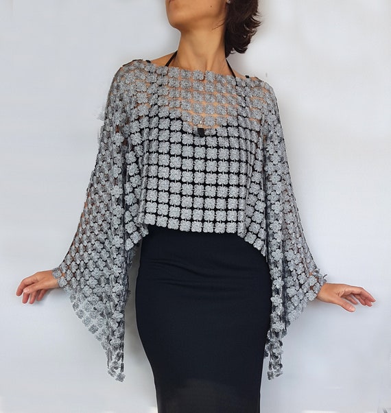 gray shrugs for dresses