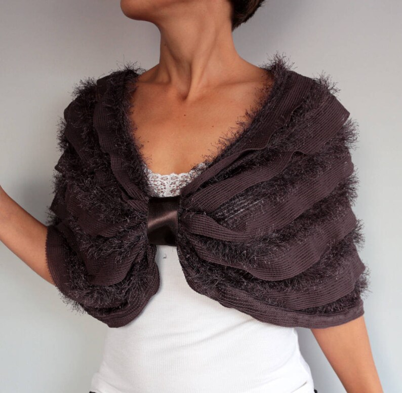 Faux fur evening shawl Formal shoulder wrap stole Mother of Etsy