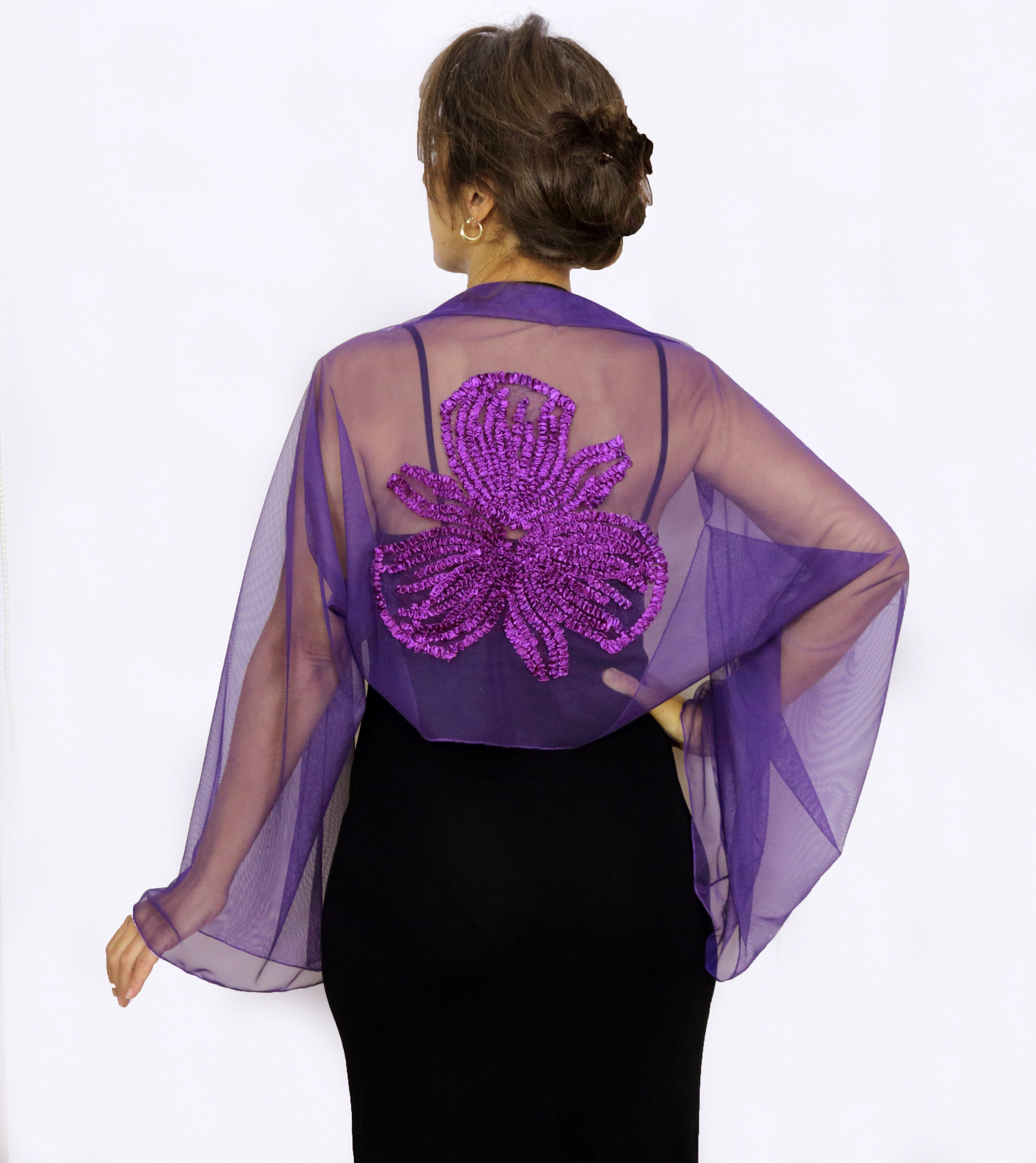 Lavender shrug jacket 2025