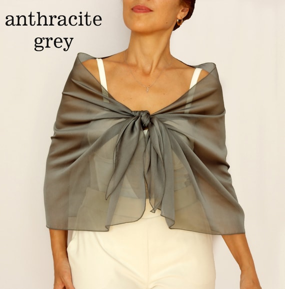 Chiffon shoulder hotsell wrap