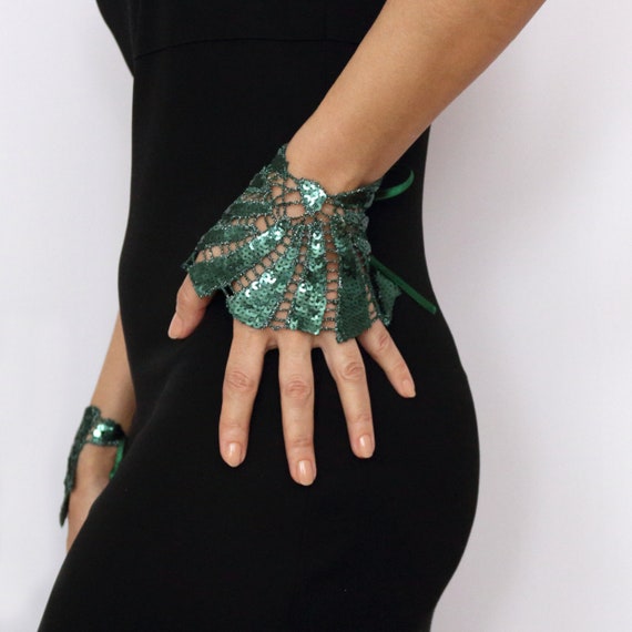 Fingerlose Handschuhe Spitze Braut Hochzeit Partyhandschuhe ädchen