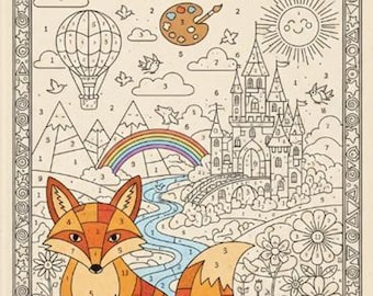colour by numbers books