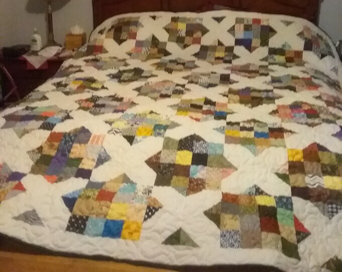 Handmade King Size Quilt Etsy
