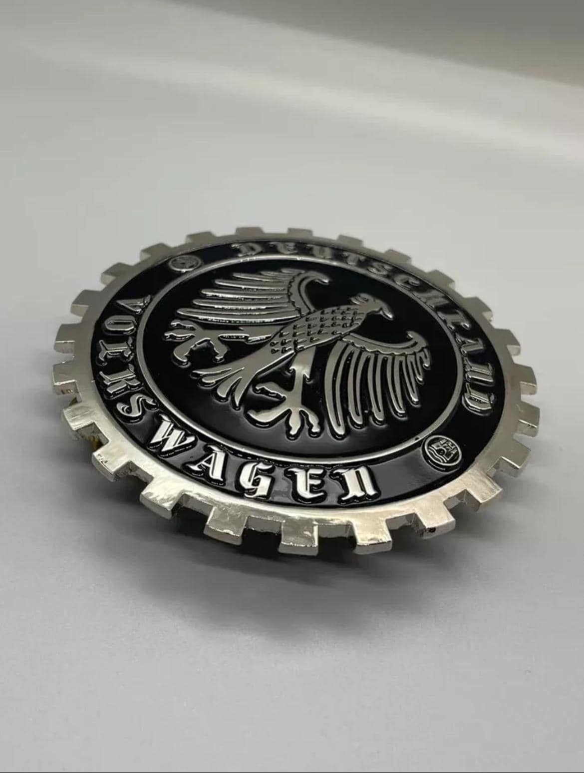 Vw beetle front hood emblem 1961-1974