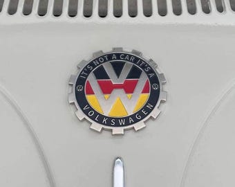 Vw beetle front hood emblem 1961-1974