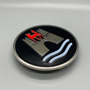 Vw Wolfsburg beetle front hood emblem 1961-1974